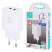 کلگی شارژ Usams US-CC090 2Port 2.1A 10.5W