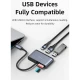 هاب 5 پورت Type-C یوسامز US-SJ628