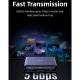 هاب 5 پورت Type-C یوسامز US-SJ628