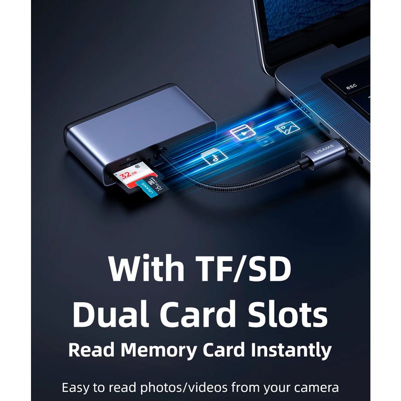 هاب 5 پورت Type-C یوسامز US-SJ628