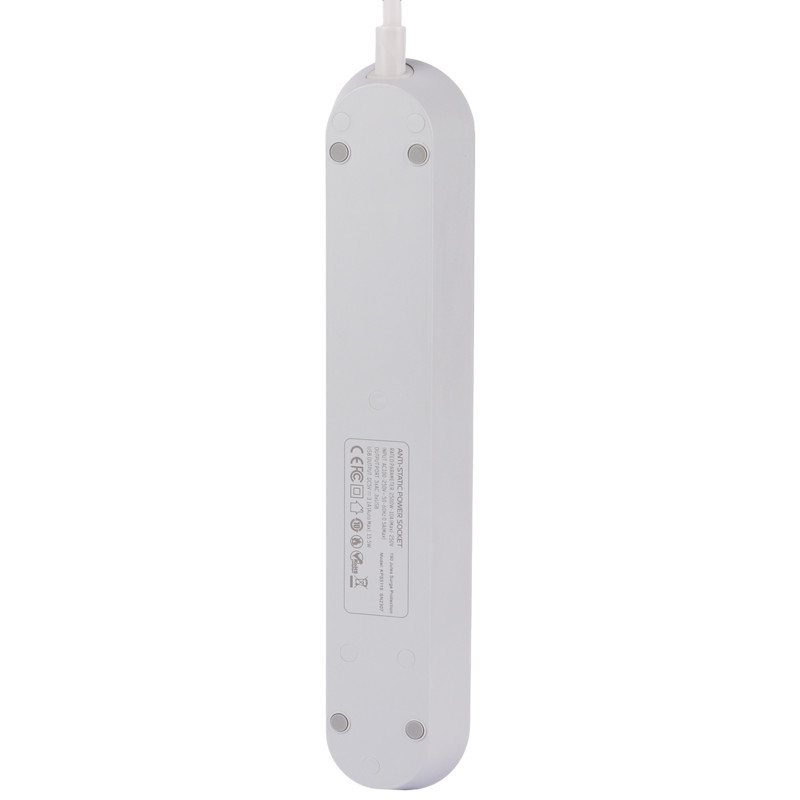چند راهی 3 خانه برق کینگ استار KPS5115 با کابل 1.6 متری + شارژر USB