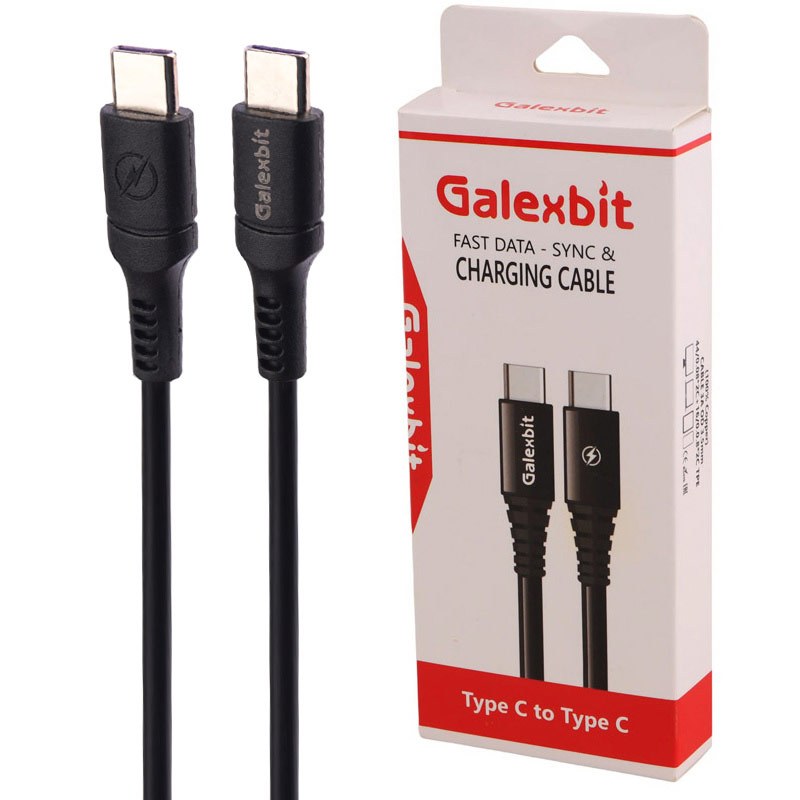 کابل تبدیل فست شارژ Galexbit Type-C to Type-C 3A 1m