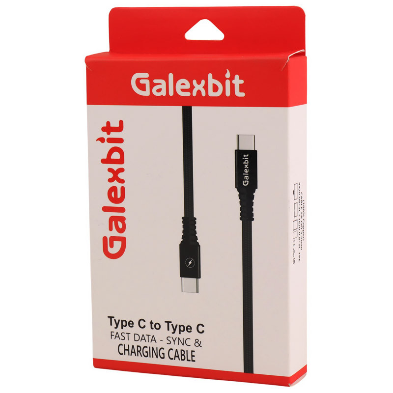 کابل تبدیل فست شارژ Galexbit Type-C to Type-C 1m