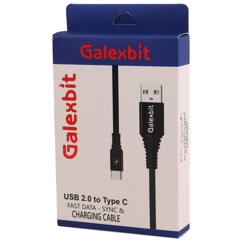 کابل تایپ سی فست شارژ Galexbit 5A 1m کد 2