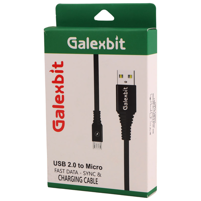 کابل میکرو یو اس بی فست شارژ Galexbit 5A 1m کد 2