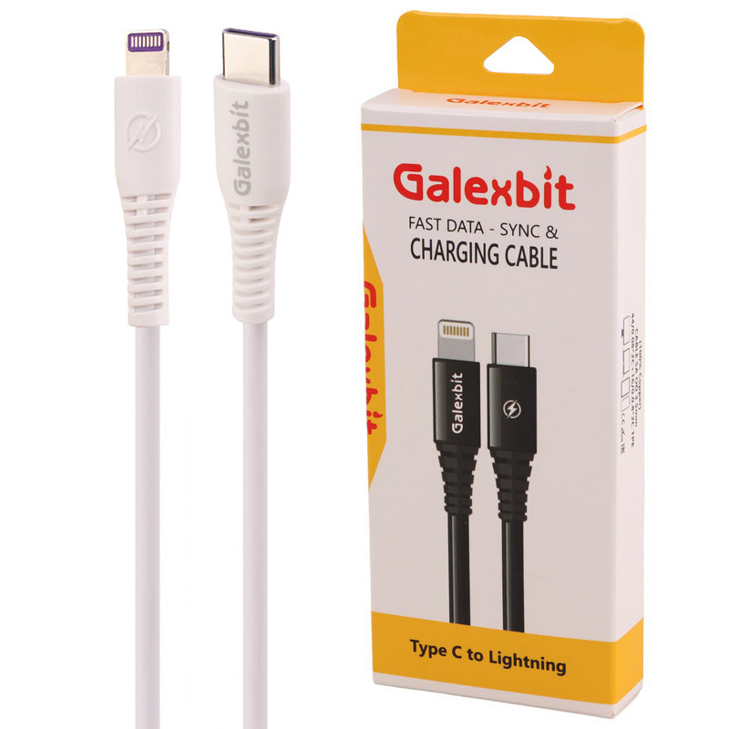 کابل تبدیل فست شارژ Galexbit Type-C To Lightning 5A 1m