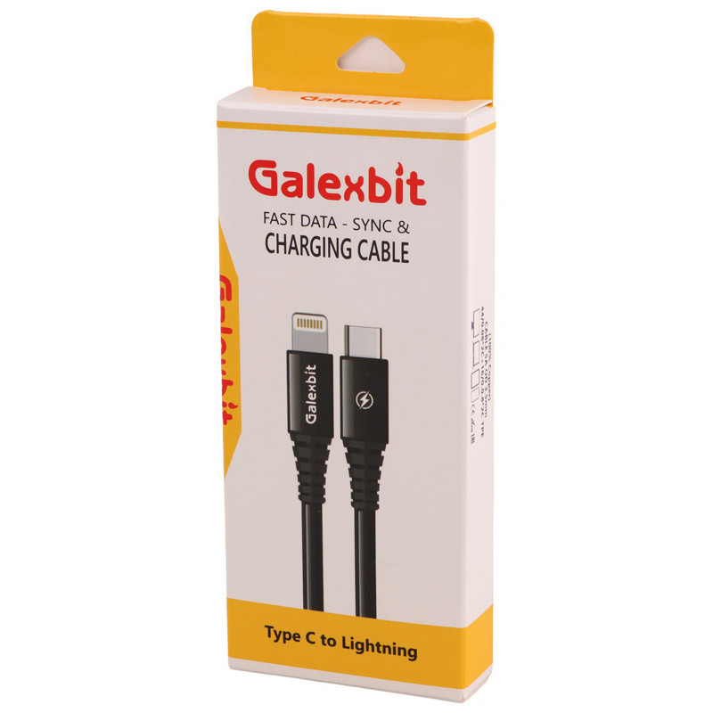 کابل تبدیل فست شارژ Galexbit Type-C To Lightning 5A 1m