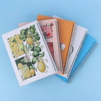 دفتر سیمی 100 برگ طرح دار پیک فدک
