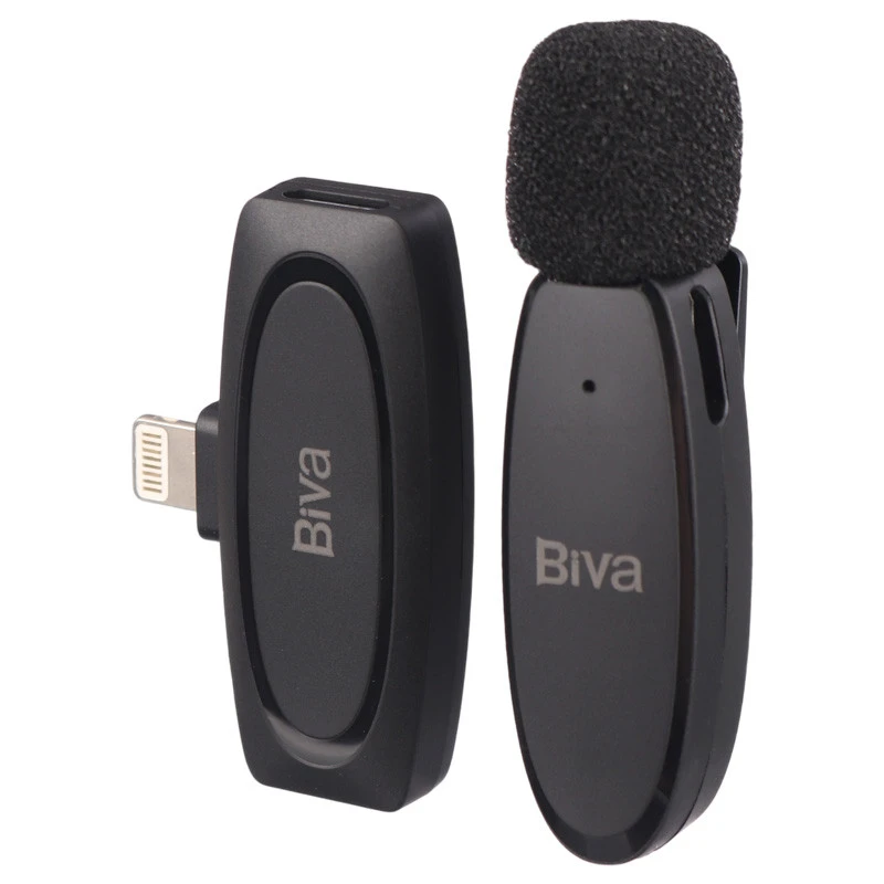 میکروفون یقه ای بی سیم Biva WM-02 Lightning