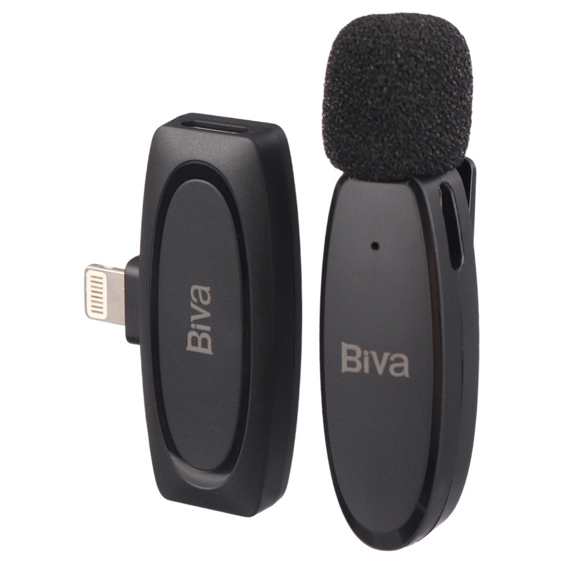 میکروفون یقه ای بی سیم Biva WM-02 Lightning