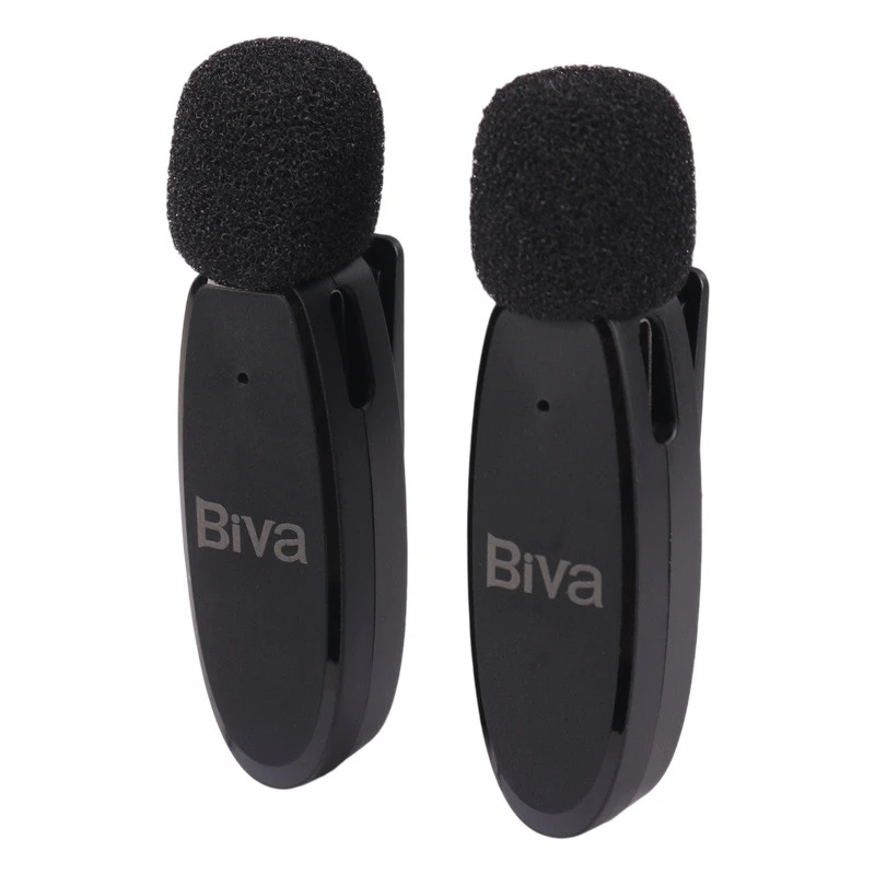 میکروفون یقه ای بی سیم Biva WM-03 Type-C/Lightning