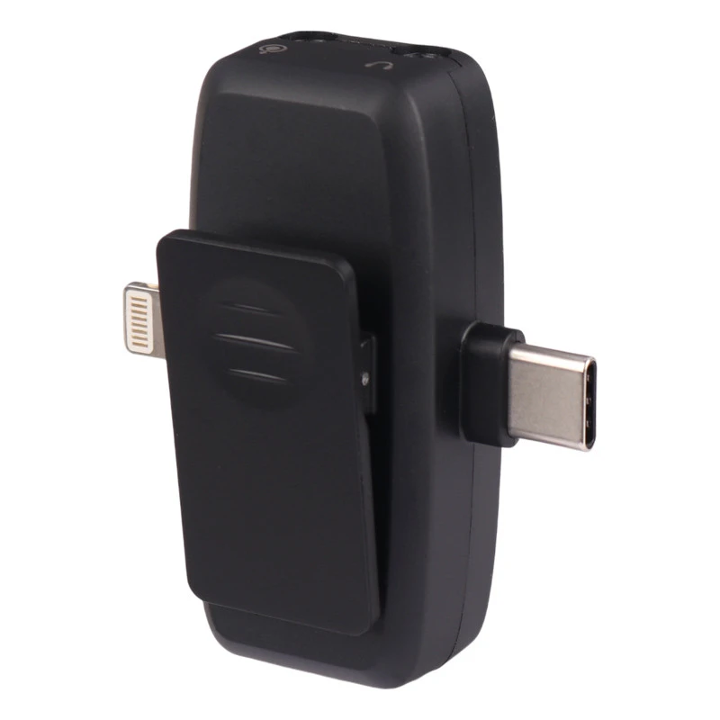 میکروفون یقه ای بی سیم Biva WM-03 Type-C/Lightning
