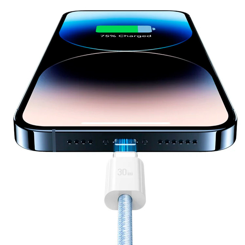 کابل تبدیل فست شارژ Usams US-SJ657 Type-C To Lightning PD 30W 1.2m