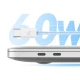 کابل تبدیل فست شارژ Usams US-SJ656 Type-C To Type-C PD 60W 1.2m