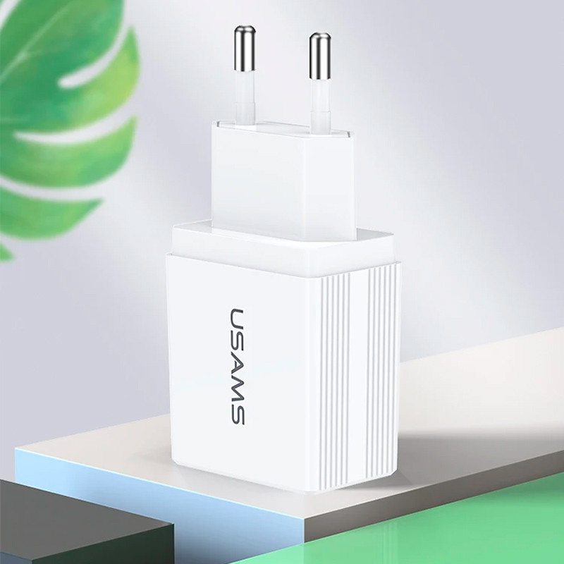 کلگی شارژ Usams US-CC090 2Port 2.1A 10.5W