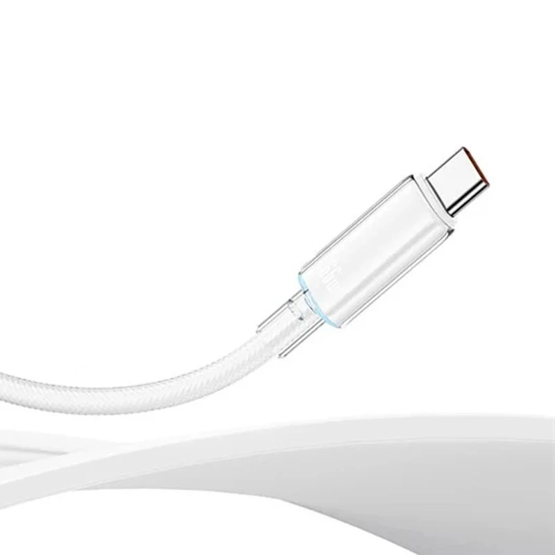 کابل تبدیل فست شارژ Usams US-SJ660 Type-C To Type-C PD 100W 1.2m