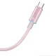 کابل تبدیل فست شارژ Usams US-SJ660 Type-C To Type-C PD 100W 1.2m