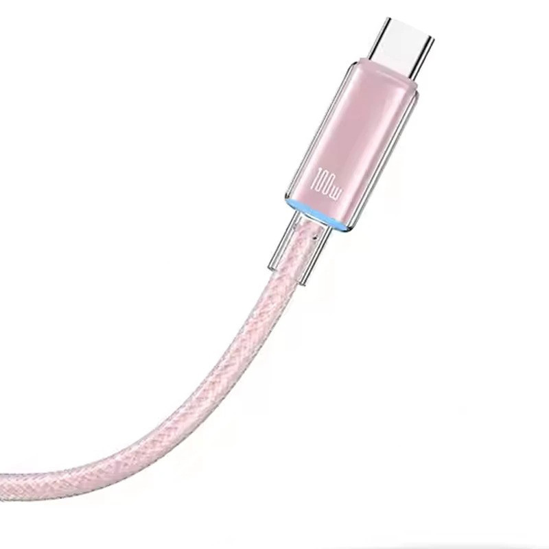 کابل تبدیل فست شارژ Usams US-SJ660 Type-C To Type-C PD 100W 1.2m