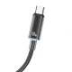 کابل تبدیل فست شارژ Usams US-SJ660 Type-C To Type-C PD 100W 1.2m