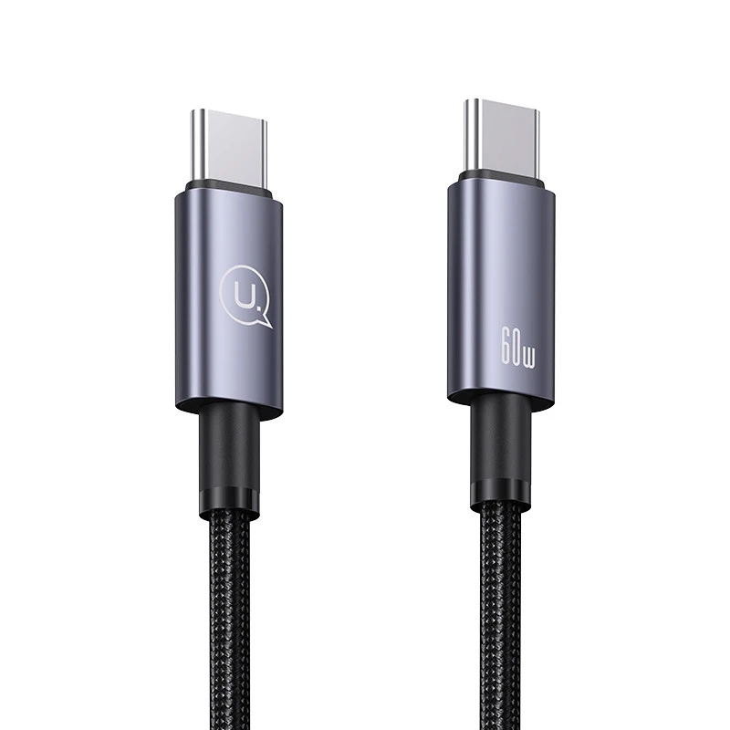 کابل تبدیل فست شارژ Usams US-SJ664 Type-C To Type-C 60W 2m