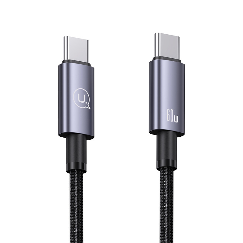 کابل تبدیل فست شارژ Usams US-SJ664 Type-C To Type-C 60W 2m