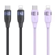 کابل تبدیل فست شارژ Usams US-SJ634 Type-C To Lightning PD 30W 1.2m