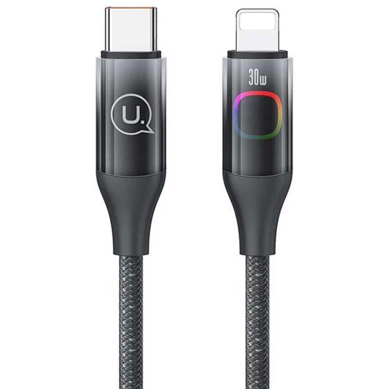 کابل تبدیل فست شارژ Usams US-SJ638 Type-C To Lightning PD 30W 1.2m
