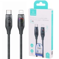 کابل تبدیل فست شارژ Usams US-SJ638 Type-C To Lightning PD 30W 1.2m