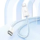 کابل تبدیل فست شارژ Usams US-SJ657 Type-C To Lightning PD 30W 1.2m