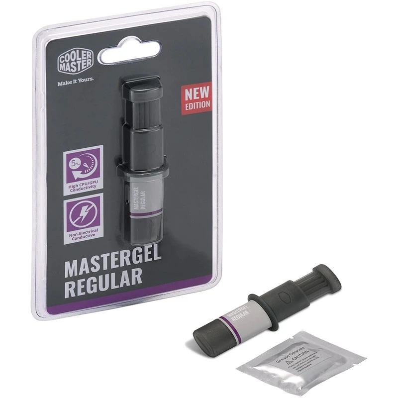 خمیر سیلیکون سرنگی Cooler master MasterGel Regular 2.6g