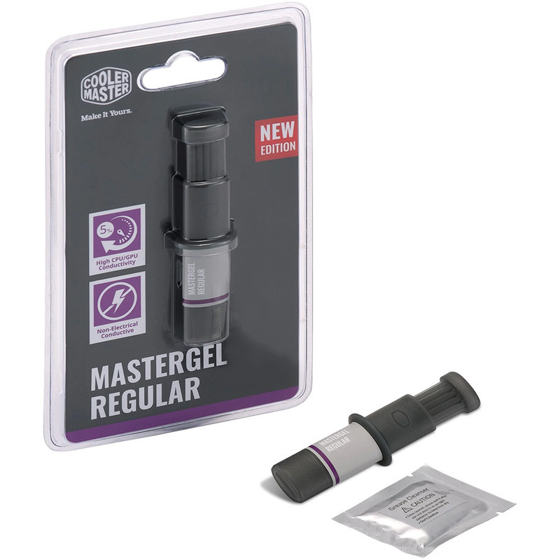 خمیر سیلیکون سرنگی Cooler master MasterGel Regular 2.6g