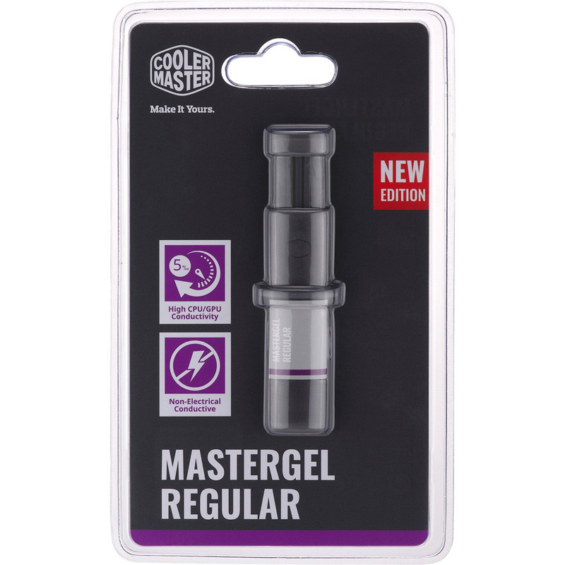 خمیر سیلیکون سرنگی Cooler master MasterGel Regular 2.6g