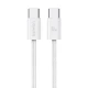 کابل تبدیل فست شارژ Usams US-SJ656 Type-C To Type-C PD 60W 1.2m