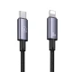 کابل تبدیل فست شارژ Usams US-SJ662 Type-C To Lightning 30W 1.2m