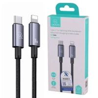 کابل تبدیل فست شارژ Usams US-SJ665 Type-C To Lightning 30W 2m