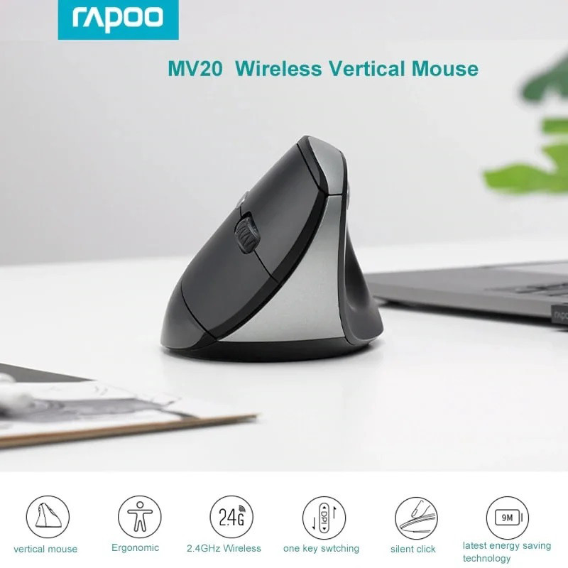 موس بیصدا Rapoo مدل MV20