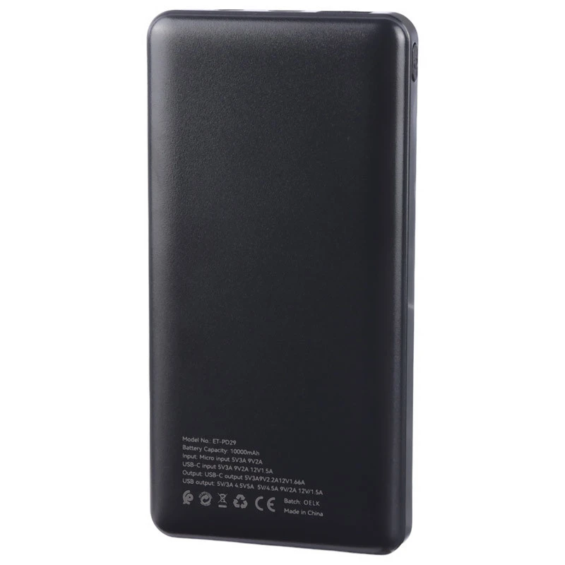پاور بانک فست شارژ ارلدام ET-PD29 PD 22.5W ظرفیت 10000 میلی آمپر ساعت