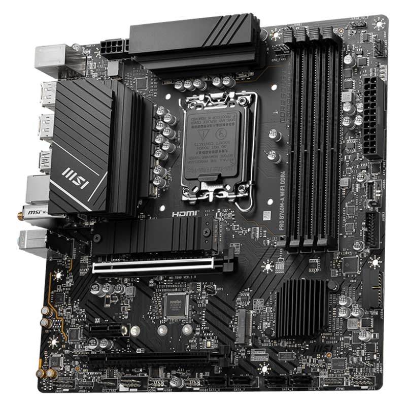مادربرد ام اس آی Pro B760M-A WIFI DDR4
