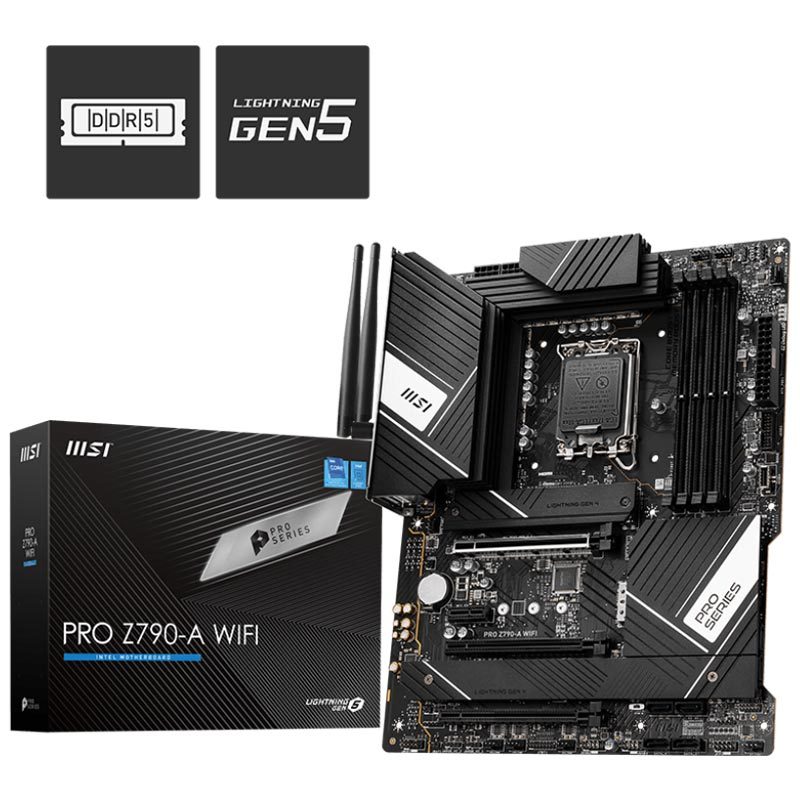 مادربرد ام اس آی PRO Z790-A WIFI DDR5