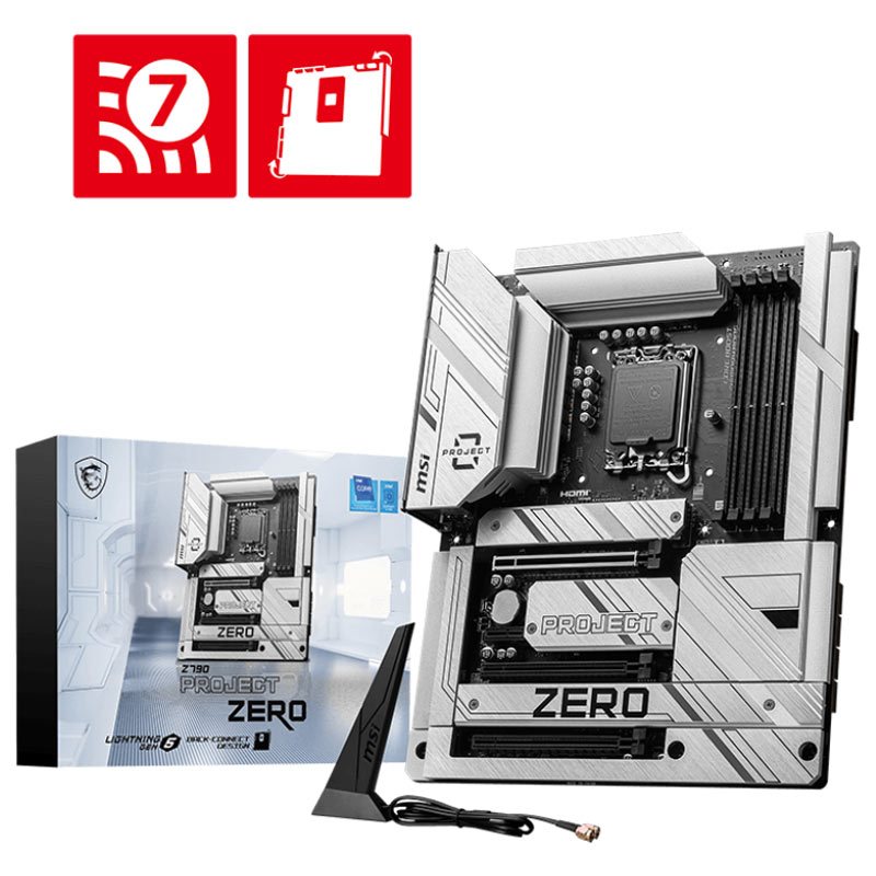 مادربرد ام اس آی MSI Z790 PROJECT ZERO DDR5 LGA 1700