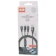 کابل 3 سر Earldom EC-IMC015 2.1A 1.2M