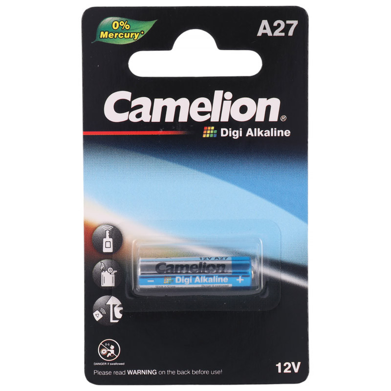 باتری ریموت کنترل Camelion Digi Alkaline 12V A27