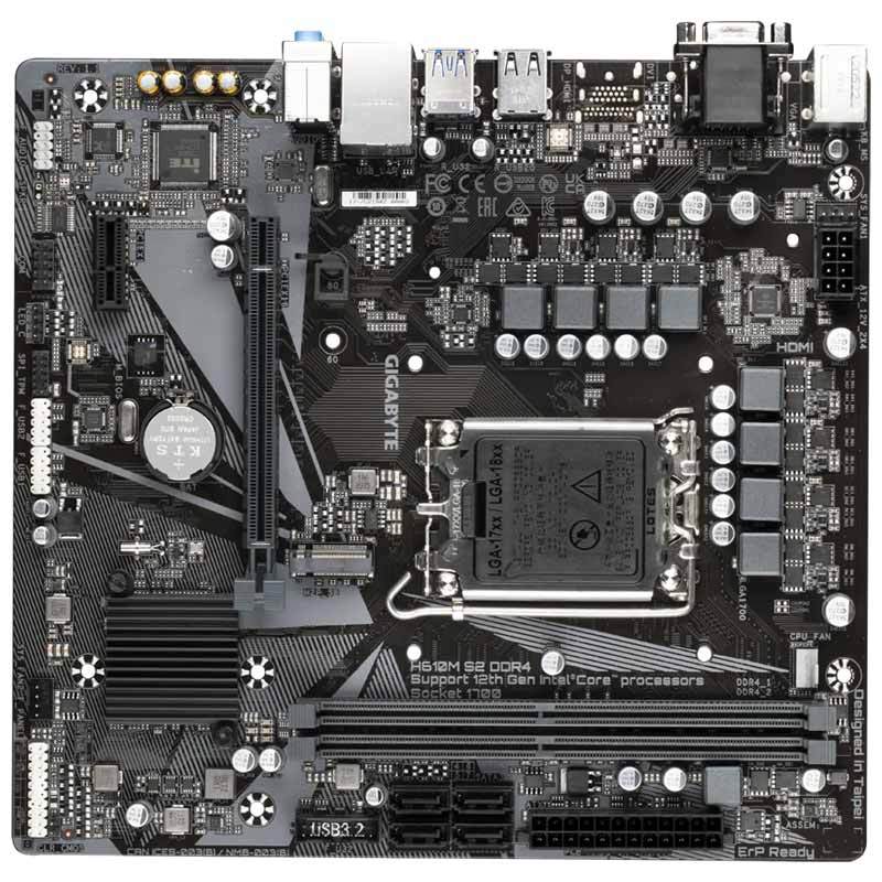 مادربرد گیگابایت H610M S2 rev.1.1 DDR4