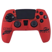 روکش دسته بازی PS5 طرح Forza Horizon قرمز مشکی