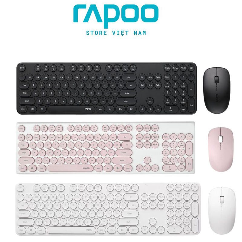 موس و کیبورد بی سیم Rapoo X260S