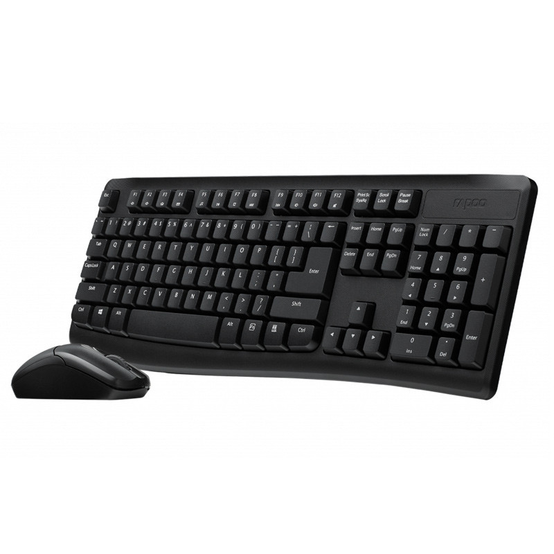 کیبورد و موس بی سیم رپو X1800 Pro