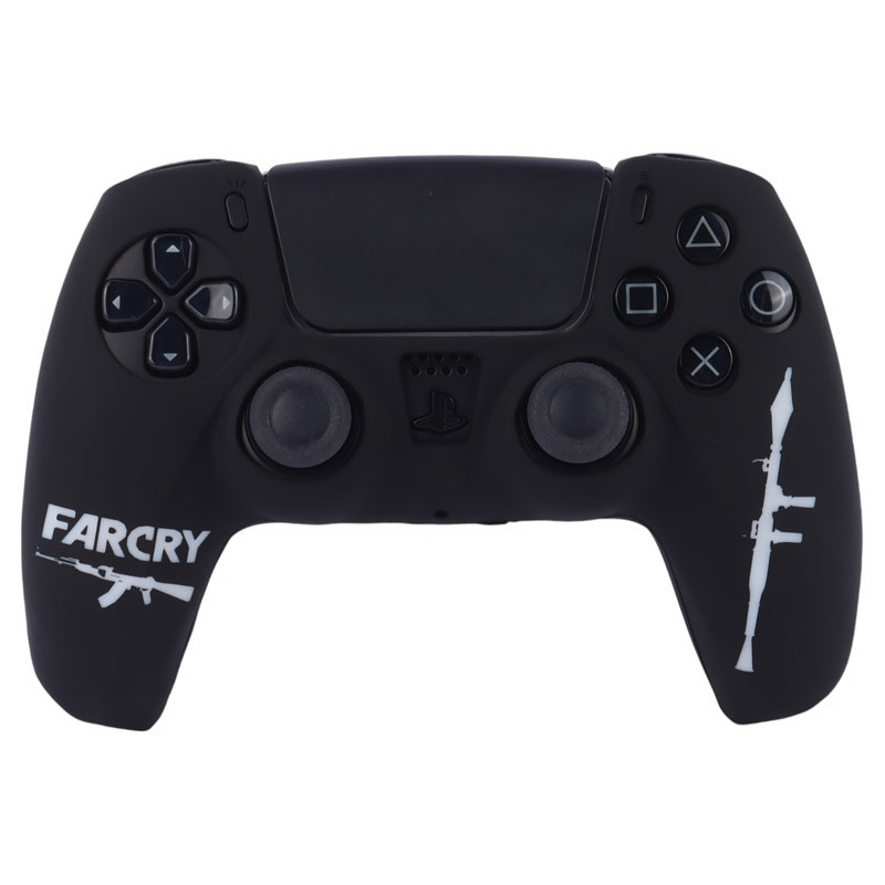روکش دسته بازی PS5 طرح Far Cry مشکی سفید