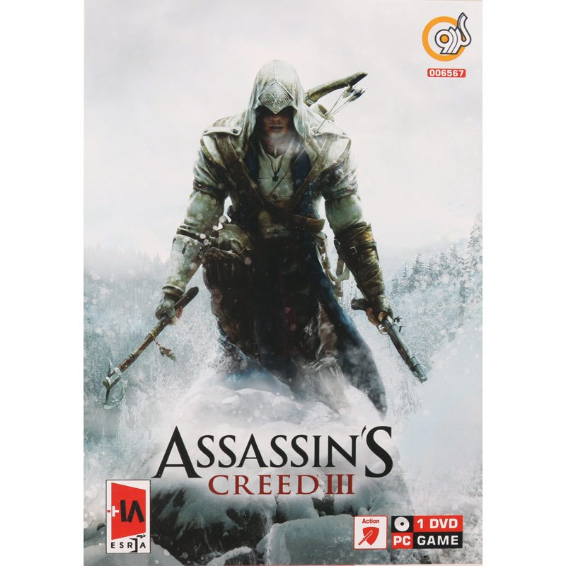 بازی Assassin's Creed III 1DVD5 گردو مناسب برای PC