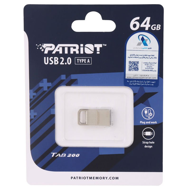 فلش 64 گیگ پاتریوت Patriot TAB200