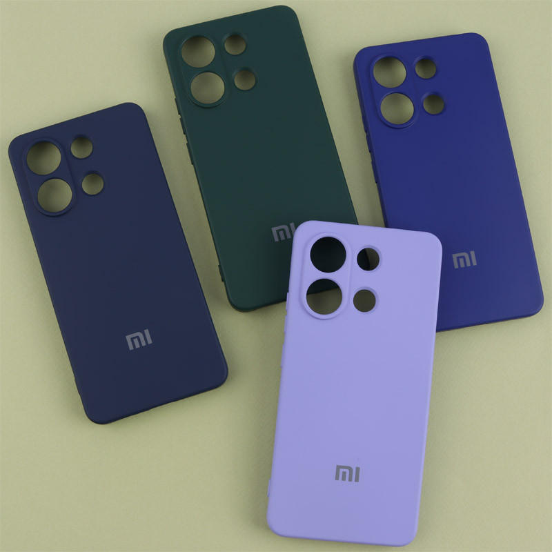 قاب سیلیکونی Highcopy زیر بسته محافظ لنزدار شیائومی Redmi Note 13 4G